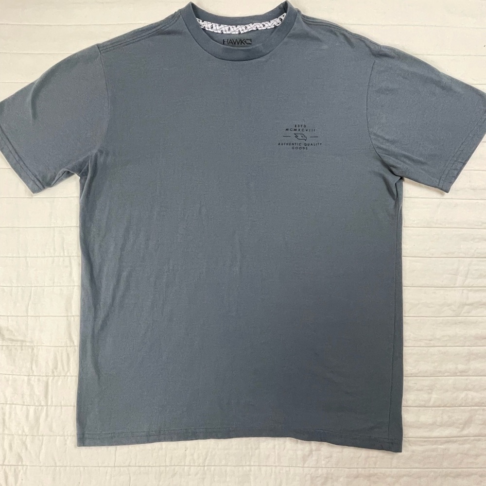 Tony Hawk Slate Blue Graphic Tee Large